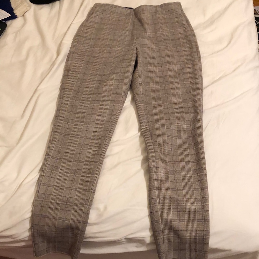 Zara checkered pants
